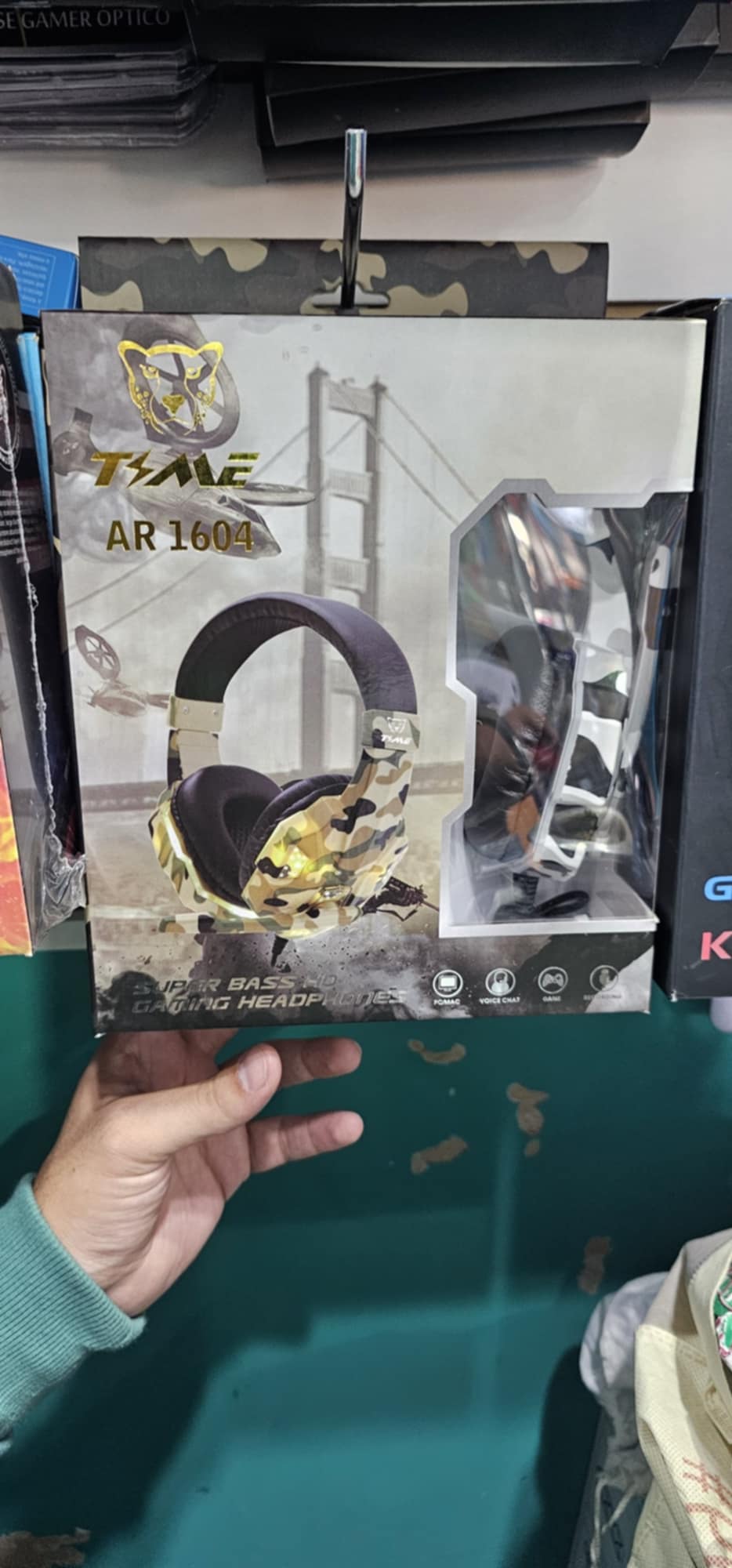 AURICULAR GAMER TIME AR 1604