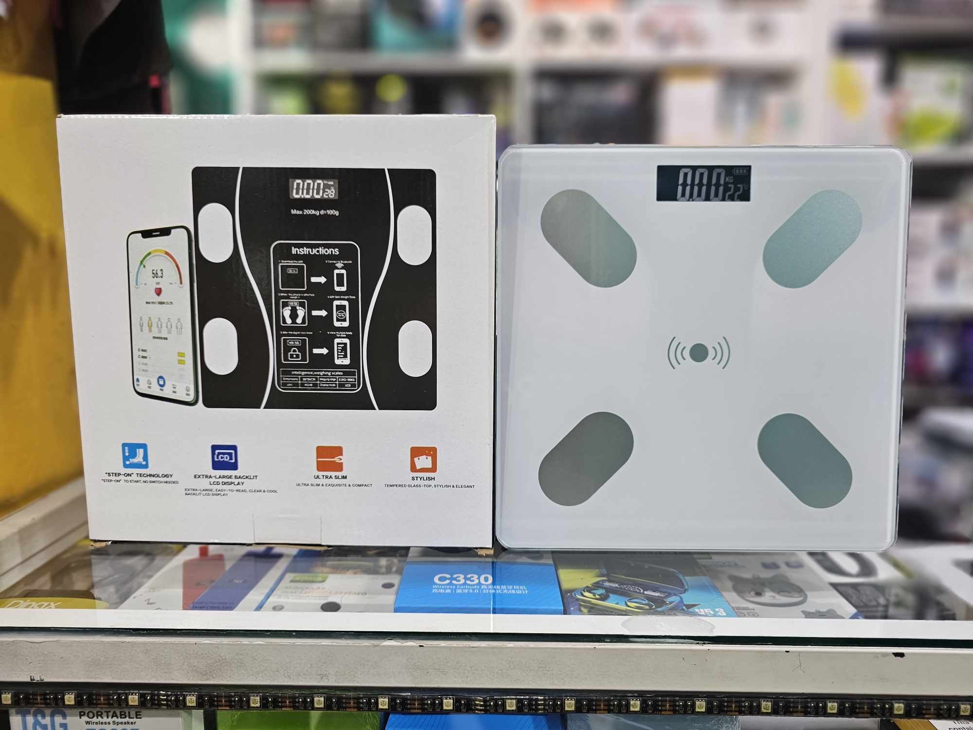 BALANZA  CON BLUETOOTH 