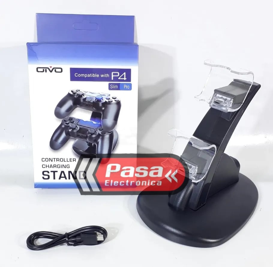 BASE CARGADORA DE JOYSTICK PS4