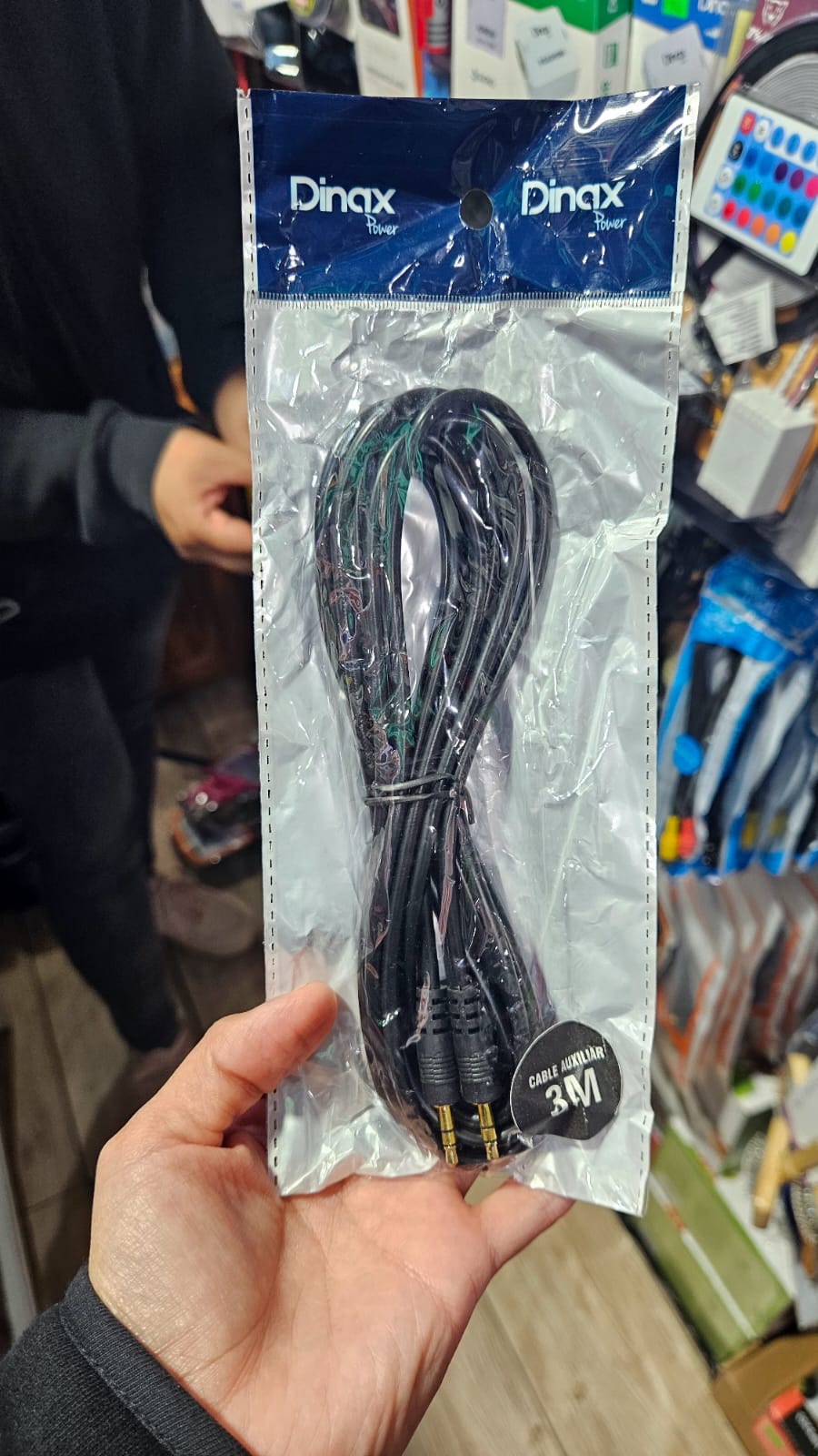 CABLE AUXILIAR DE 3 M
