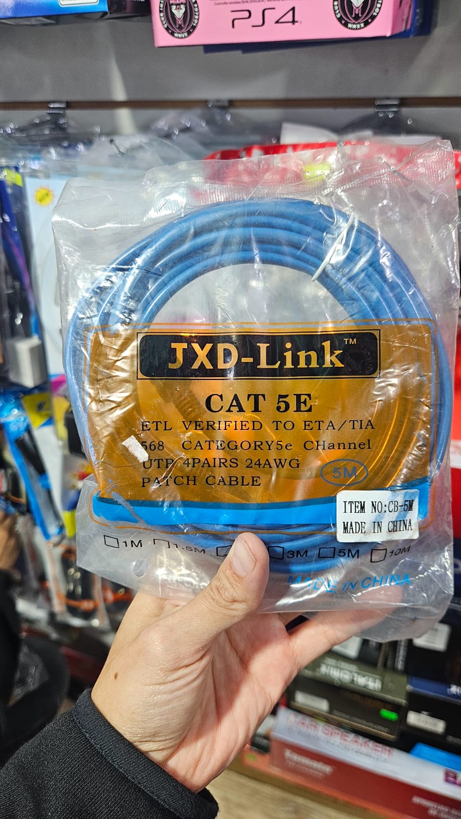 CABLE DE RED DE 5M