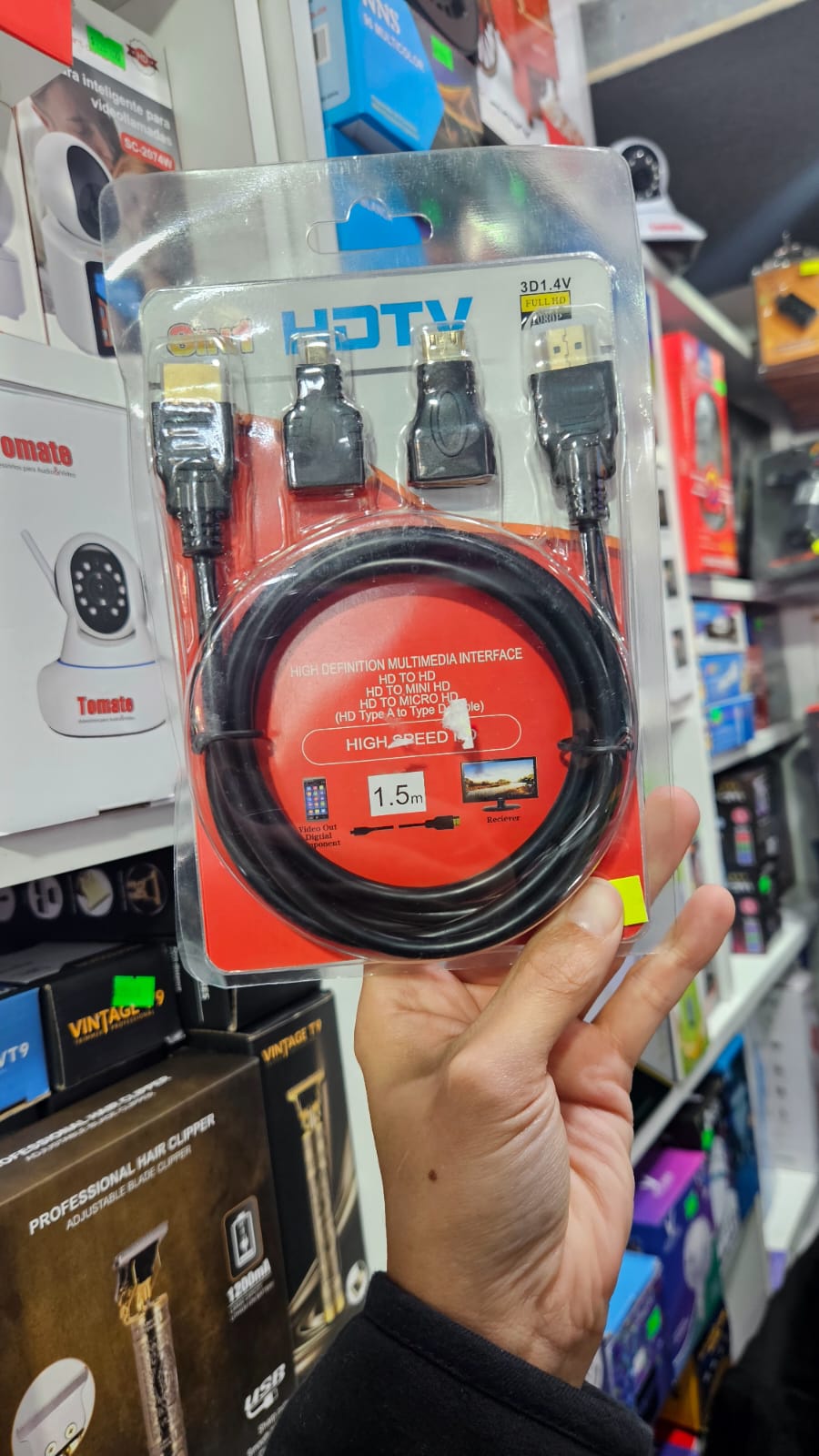 CABLE HDTV 3 EN 1