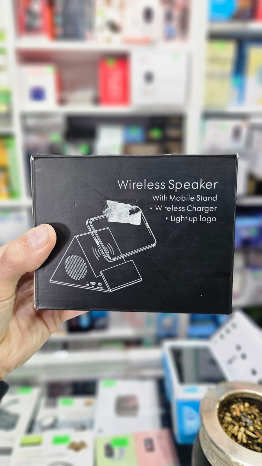CARGADOR +PARLANTE WIRELWSS SPEAKER