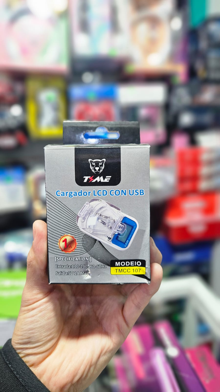 CARGADOR DE BATERIA TMCC107