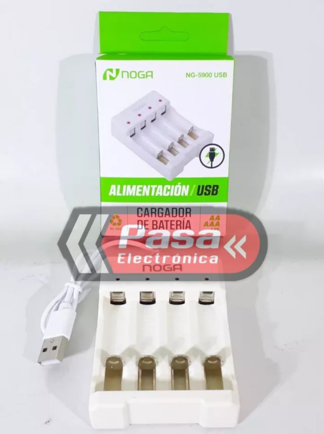 CARGADOR DE PILAS