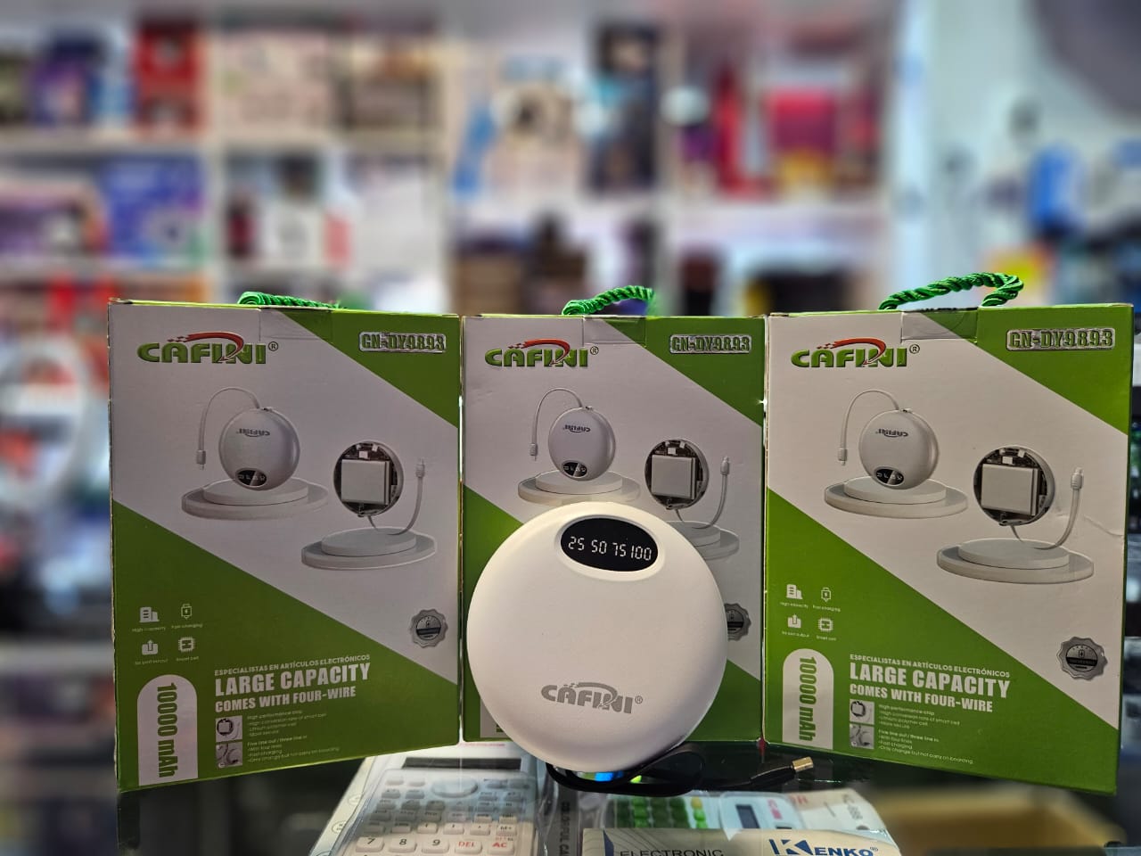CARGADOR PORTÁTIL CAFFINI DY  9893