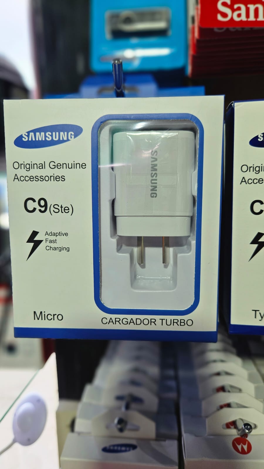 CARGADOR SAMSUNG MICRO USB V8