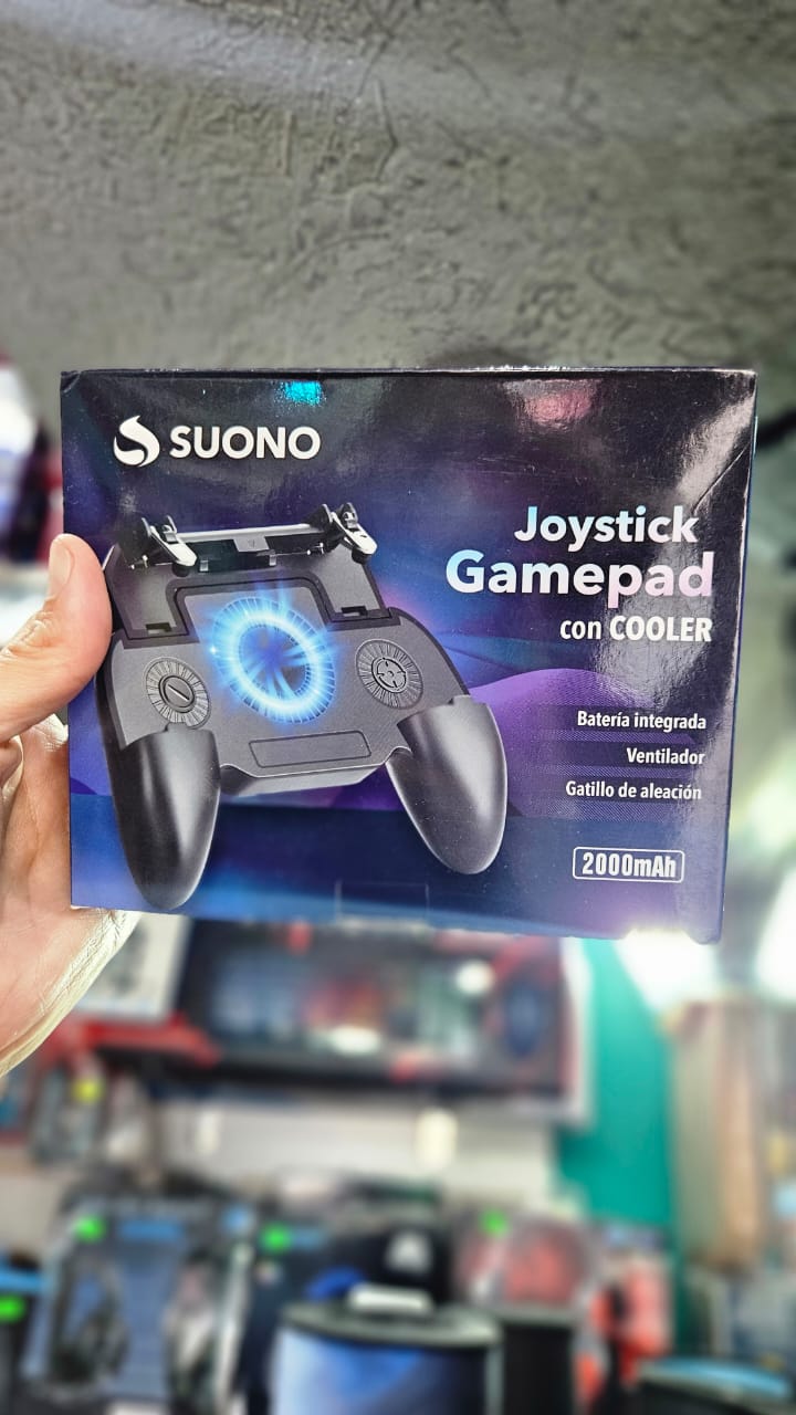 JOYSTICK CON COOLER Y GATILLO SUONO