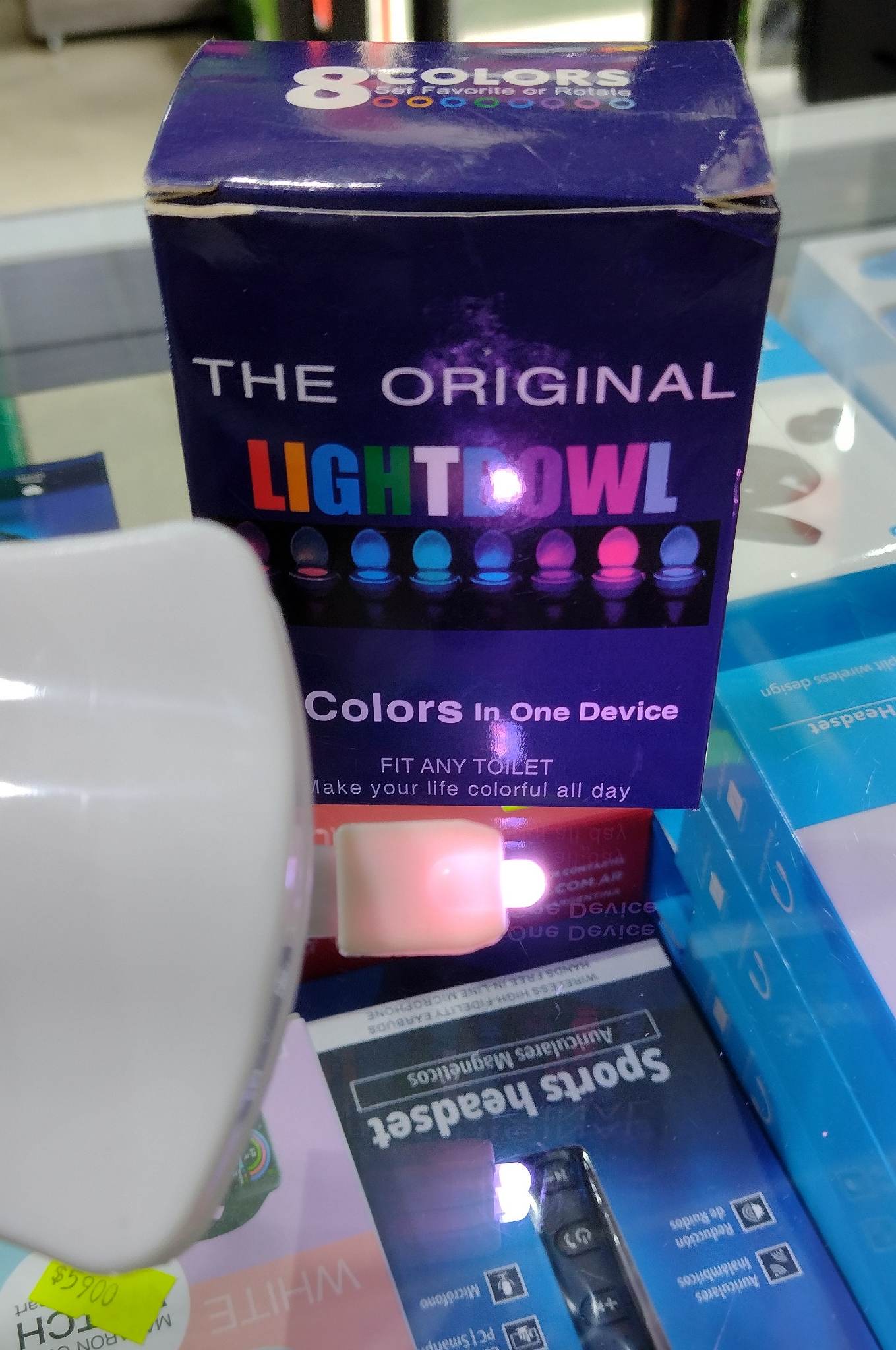 LUZ PARA INODORO