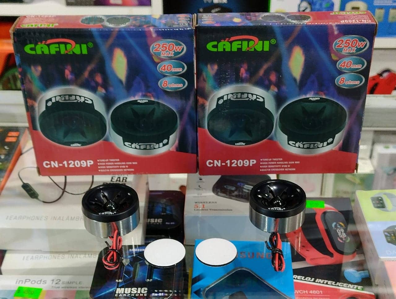 PARLANTE TWISTER PARA AUTO CN-1209P