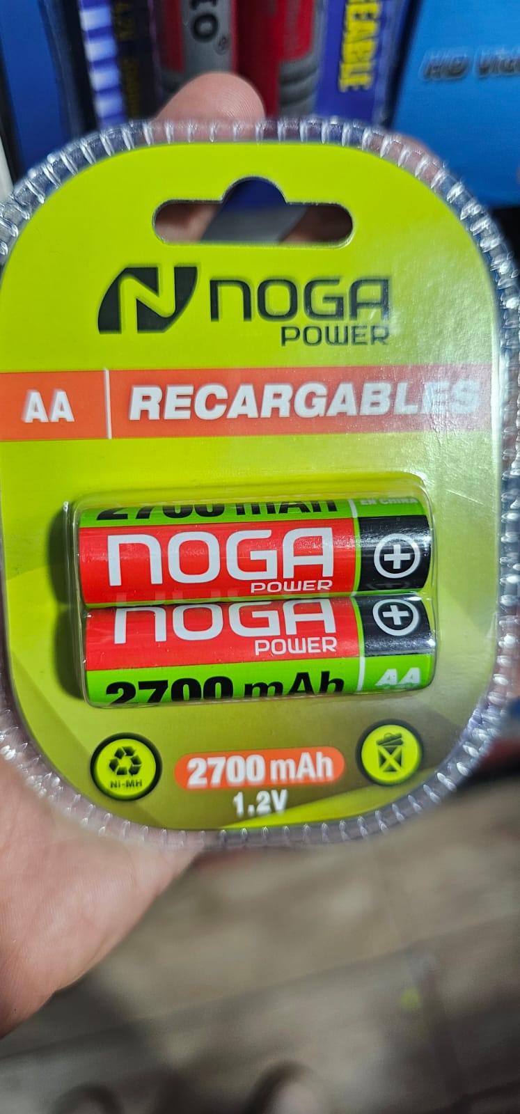PILAS RECARGABLES AA
