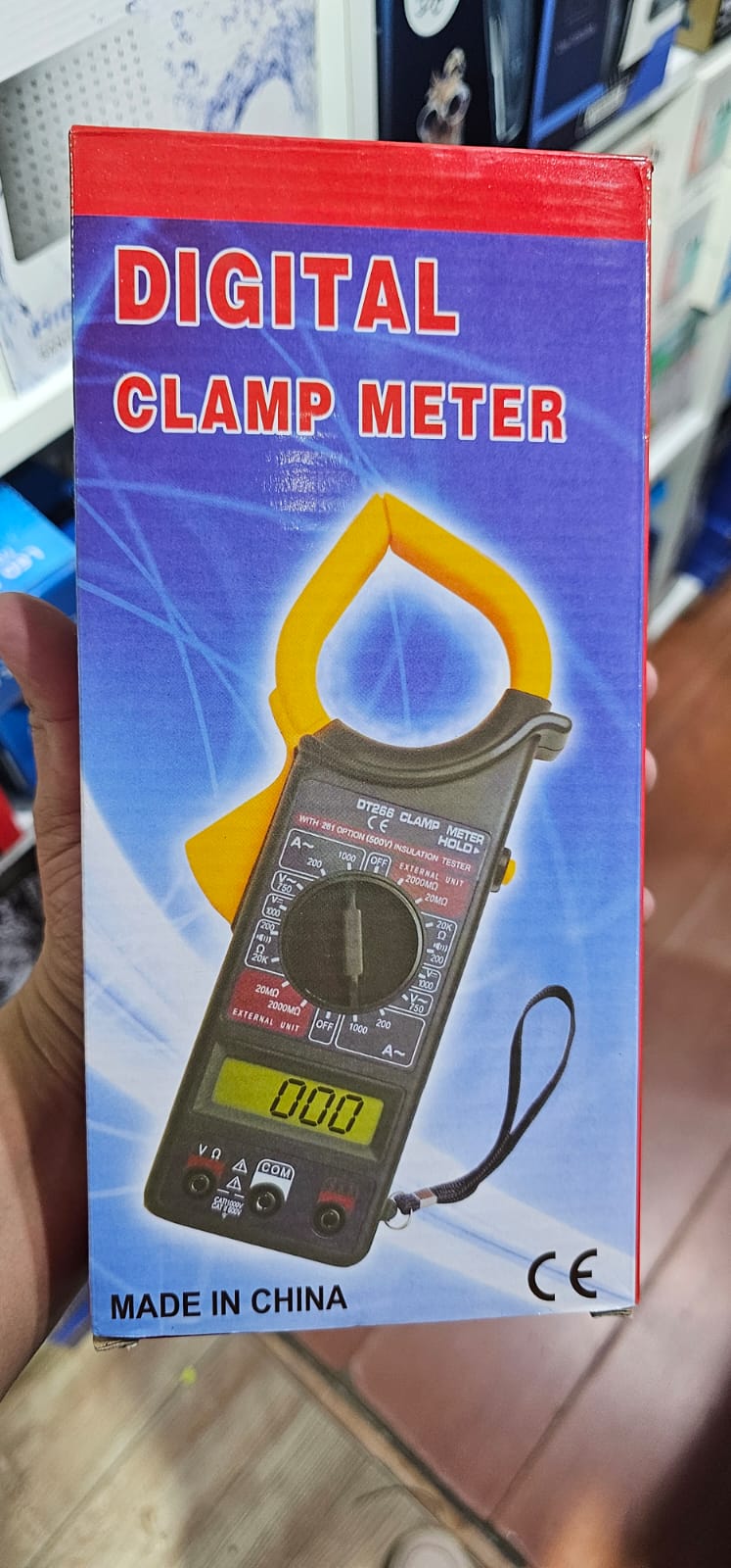PINZA AMPEROMETRICA DT266