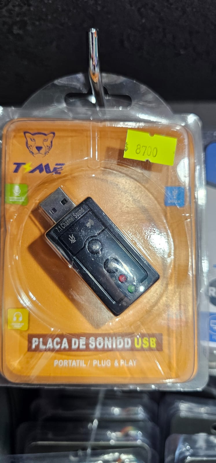 PLACA DE SONIDO USB TIME