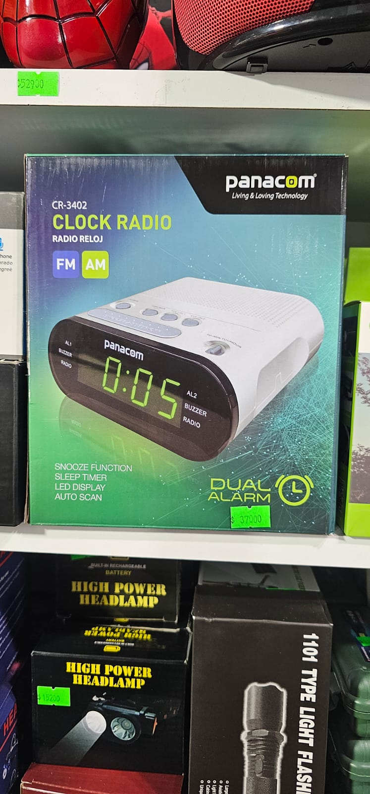 RADIO DESPERTADOR PANACOM