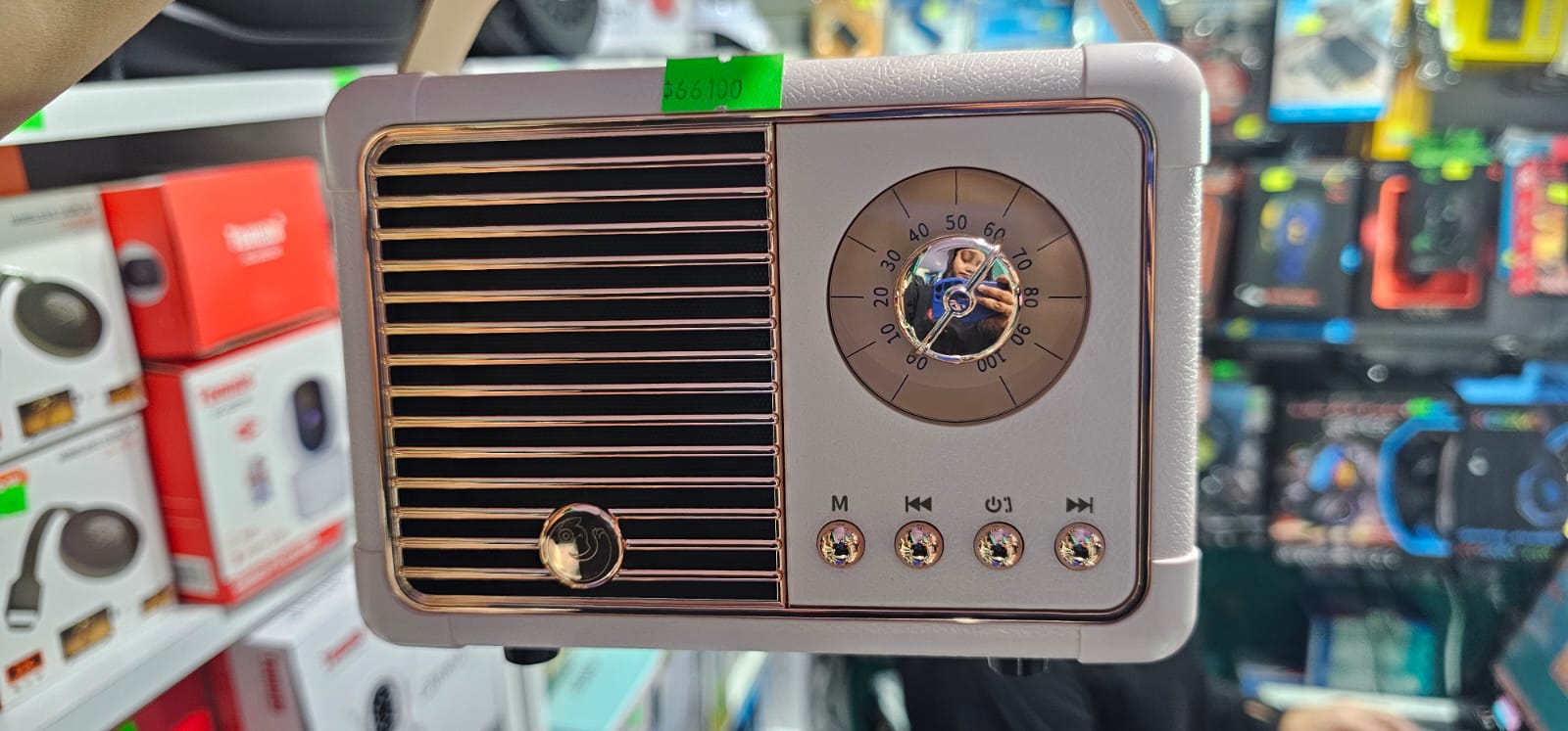 RADIO VINTAGE RETRO SUONO ROSADA HM 11