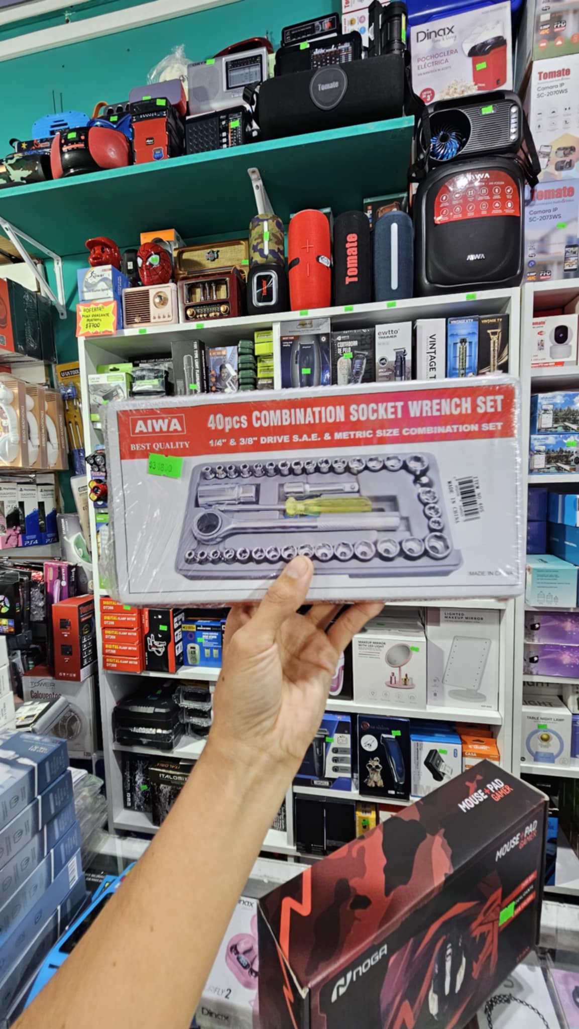 SET DE CAJA  DE TUVO AIWA 40 PCS