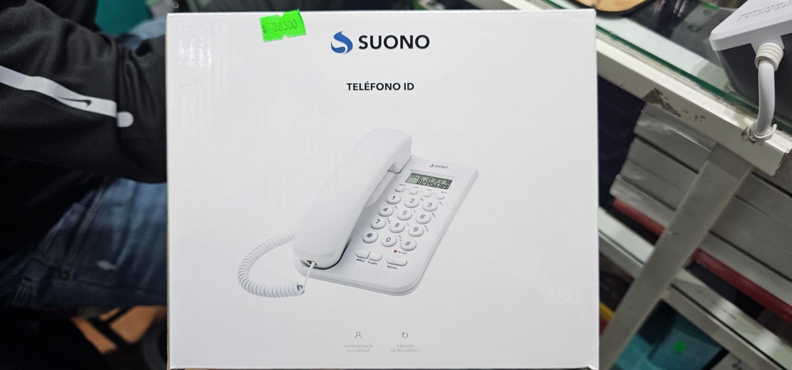 TELEFONO FIJO SUONO CON ID