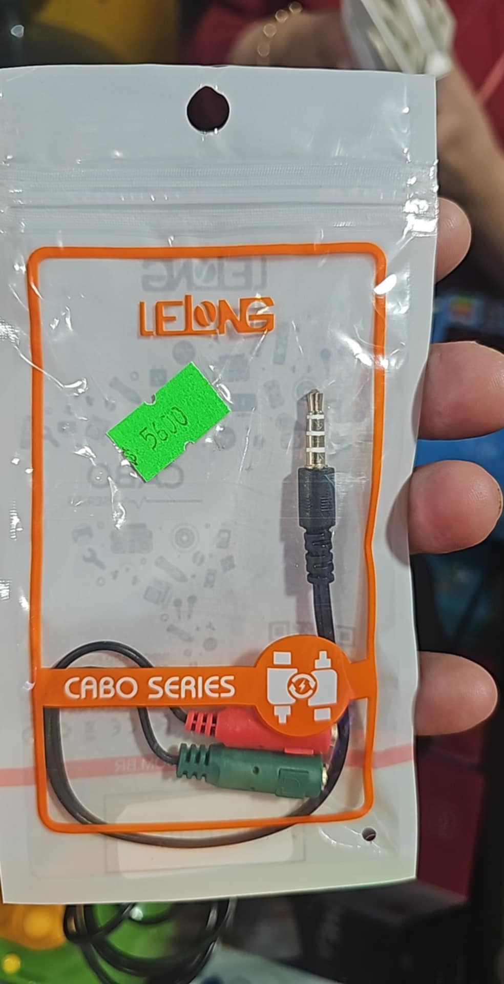 CABLE ADAPTADOR PARA AURICULARES LE-1010
