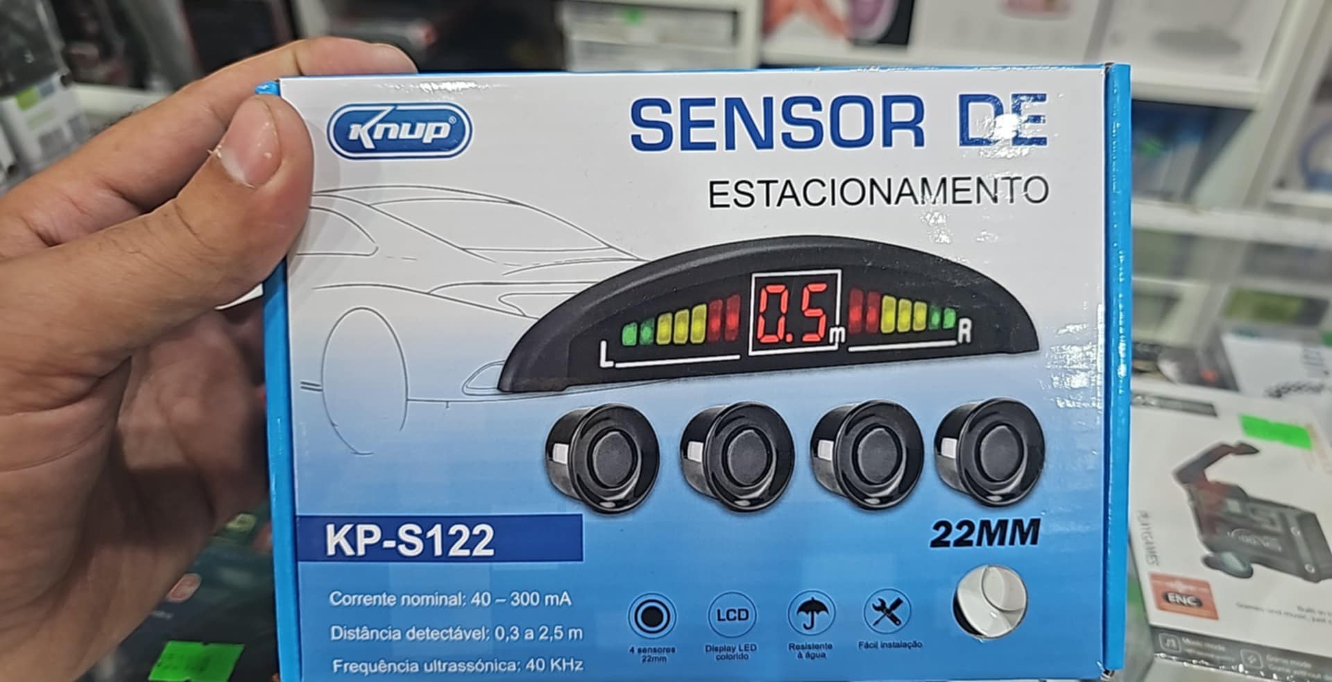 SENSOR DE ESTACIONAMIENTO  KNUP KP-S122
