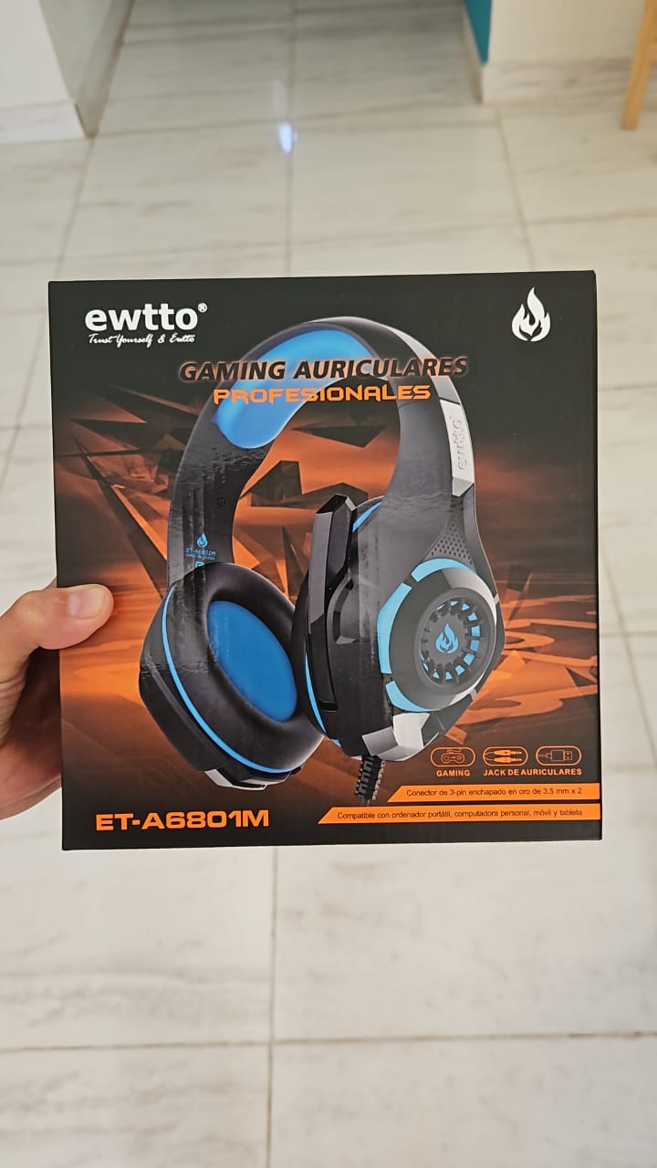 AURICULAR GAMER ET-A6801