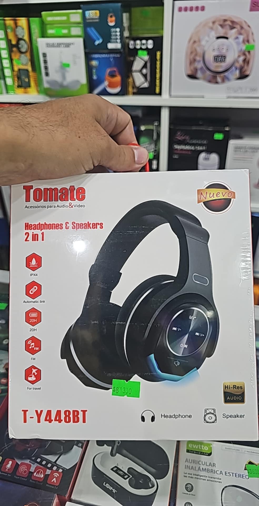 AURICULAR+PARLANTE T-Y448