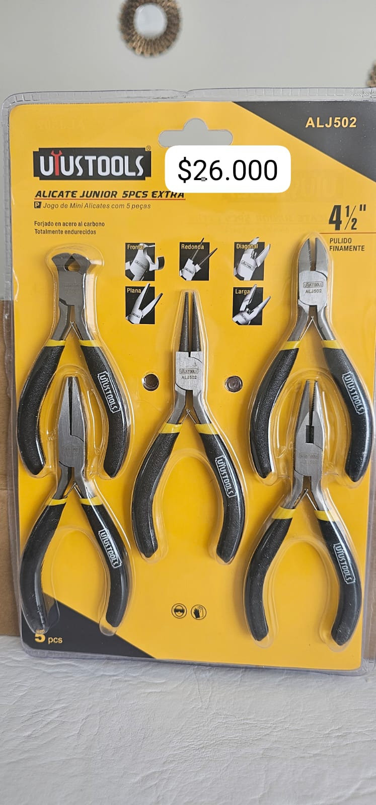 ALICATE JUNIOR 5PCS ALJ502