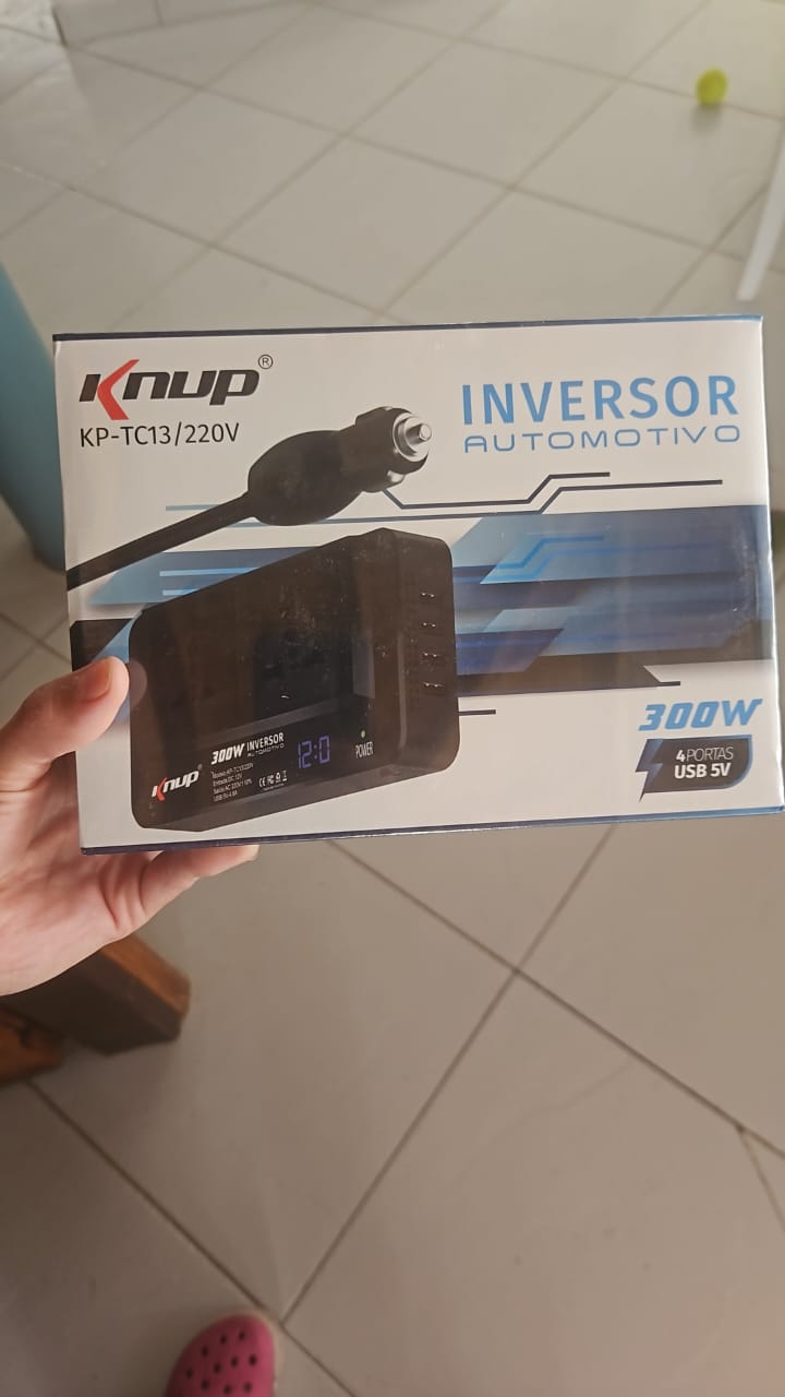INVERSOR AUTOMOTIVO 300W KP-TC13