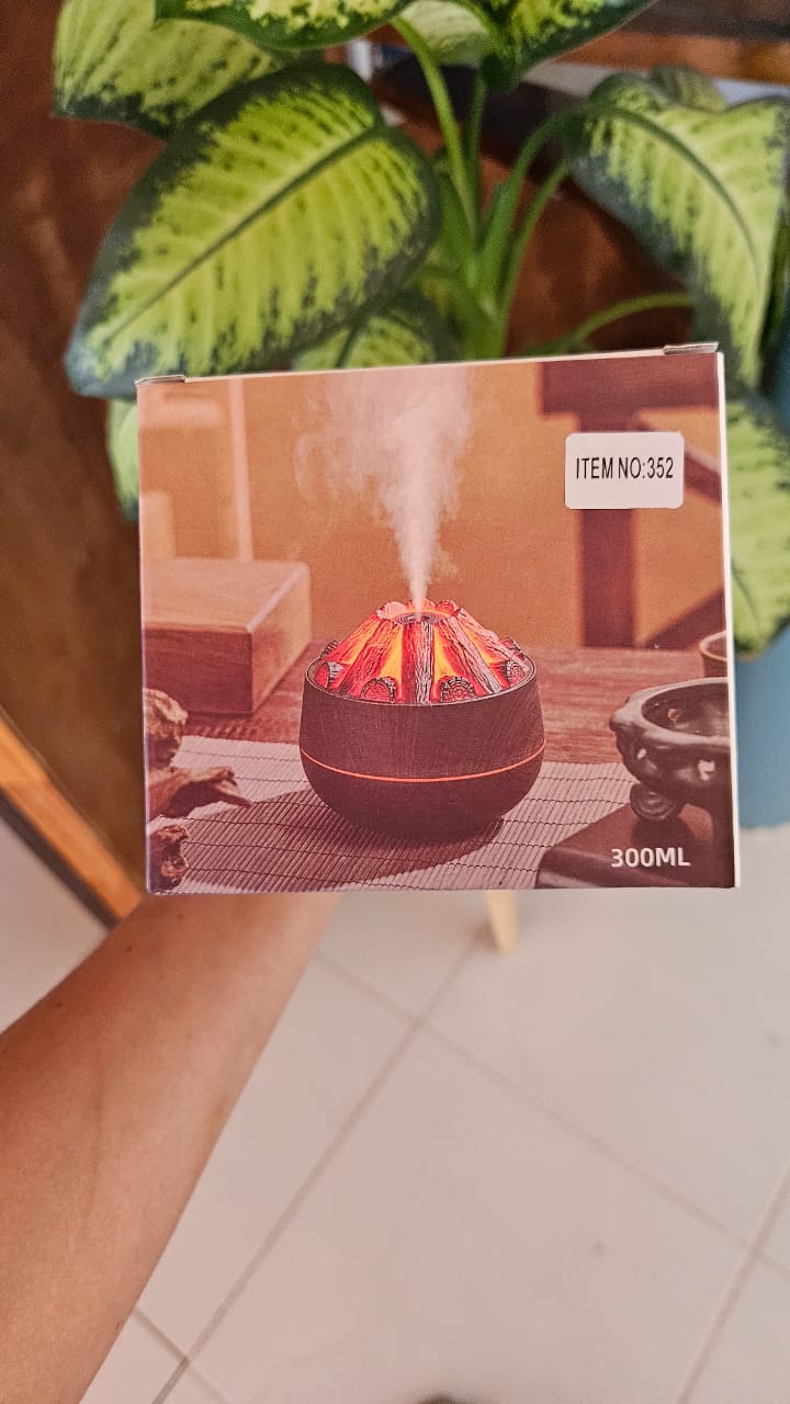 HUMIFICADOR FOGATA LEÑA