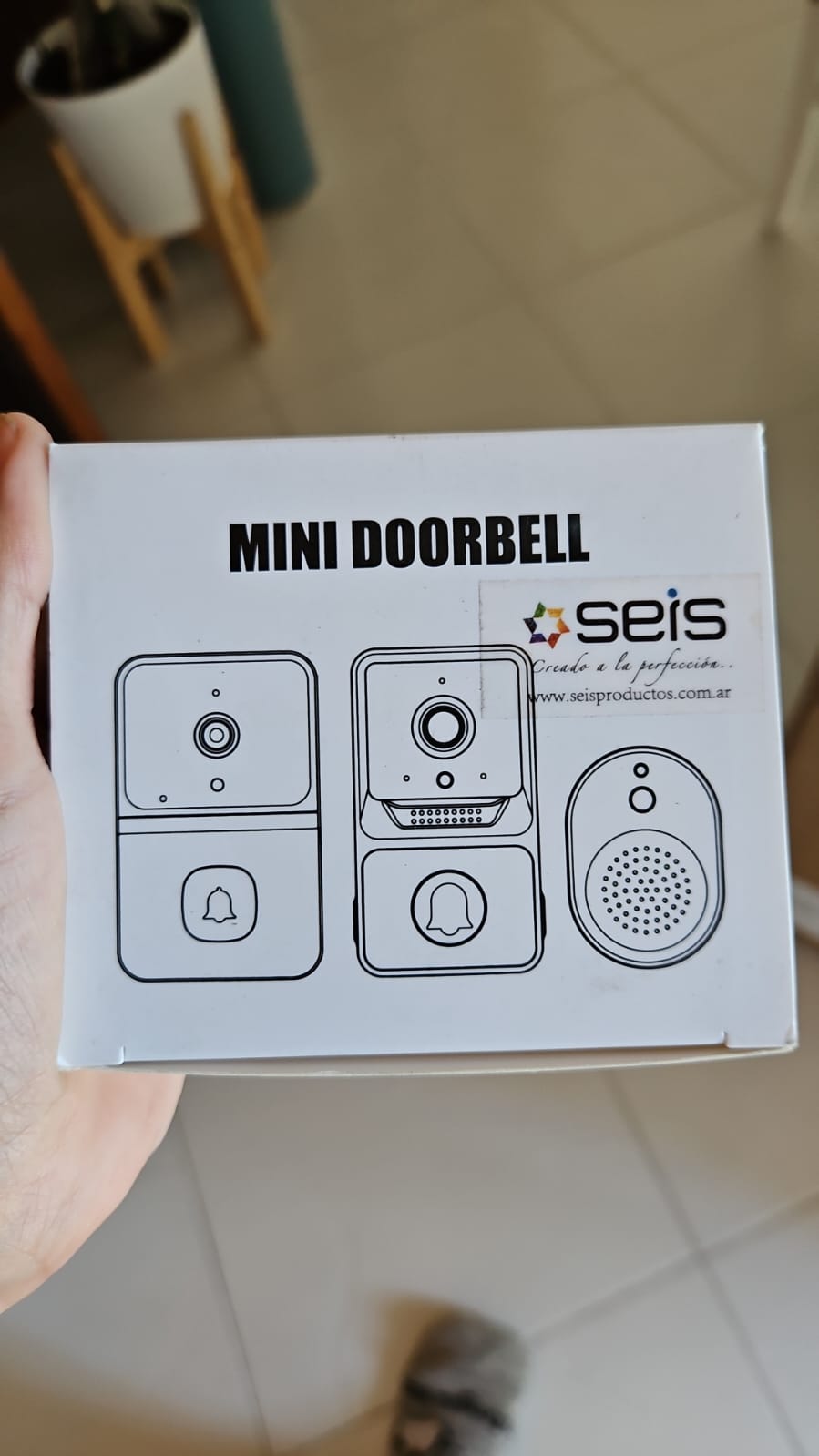 TIMBRE CON CAMARA WIFI