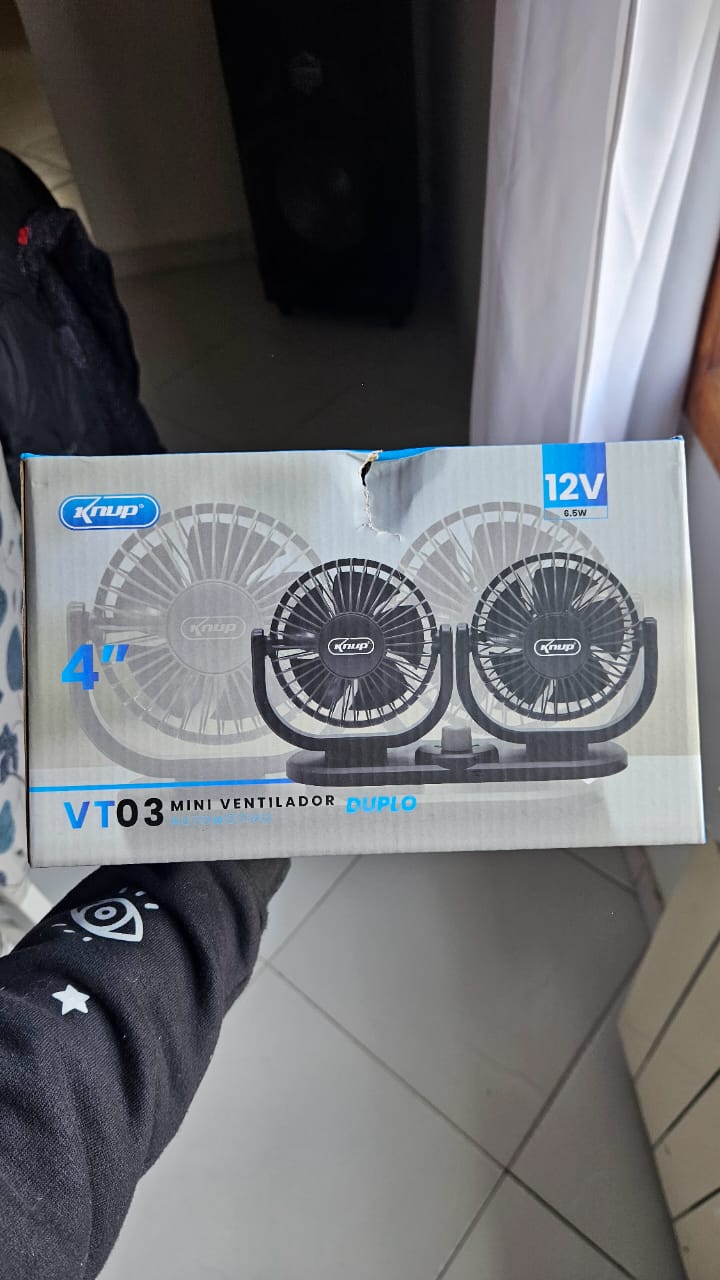 VENTILADOR PARA AUTO KP-VT03