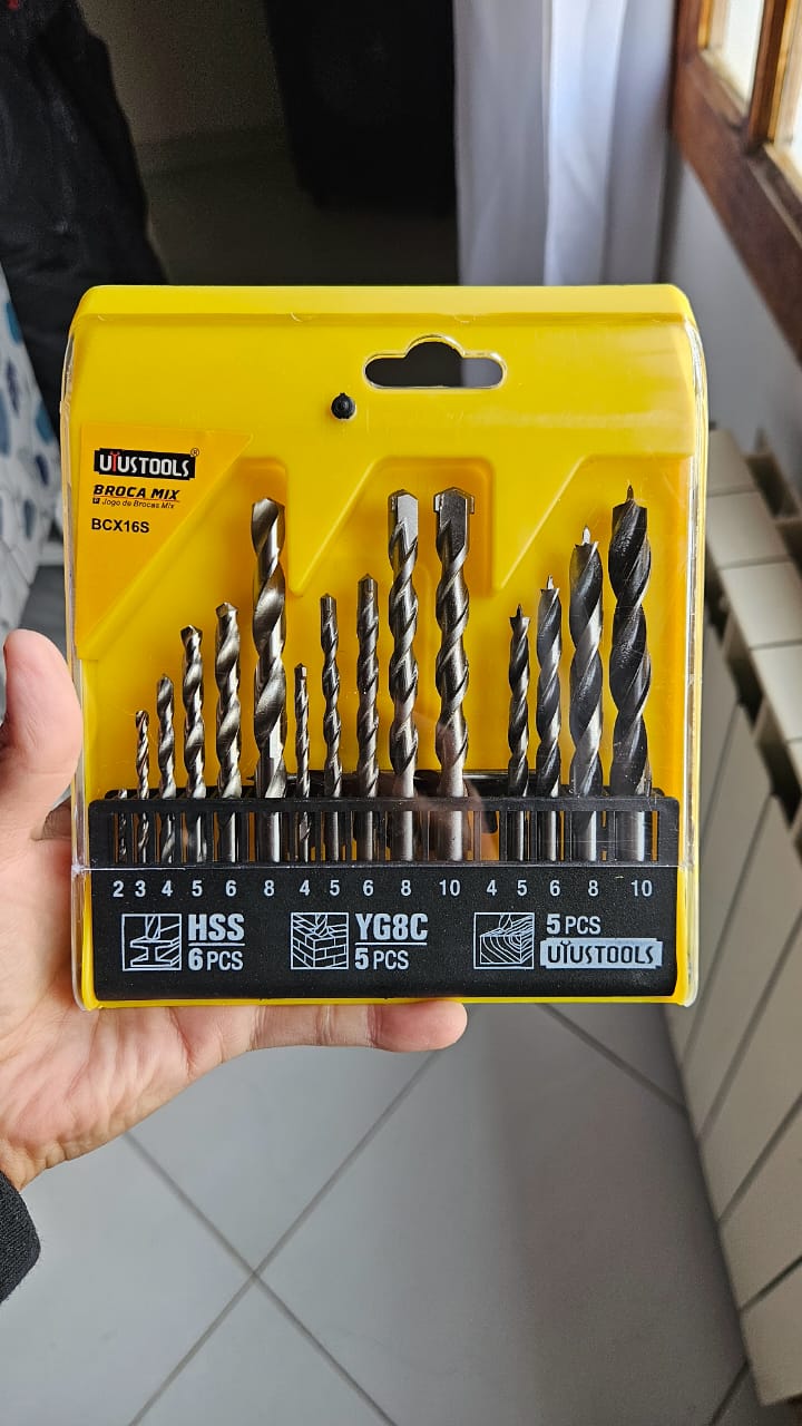 SET DE MECHAS PARA TALADRO BCX16S