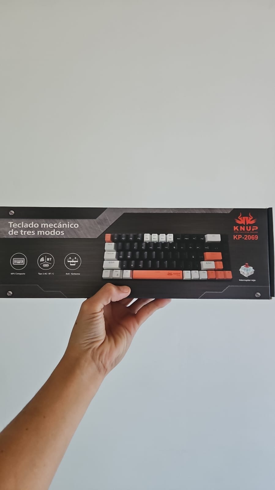 TECLADO MECANICO KP-2069