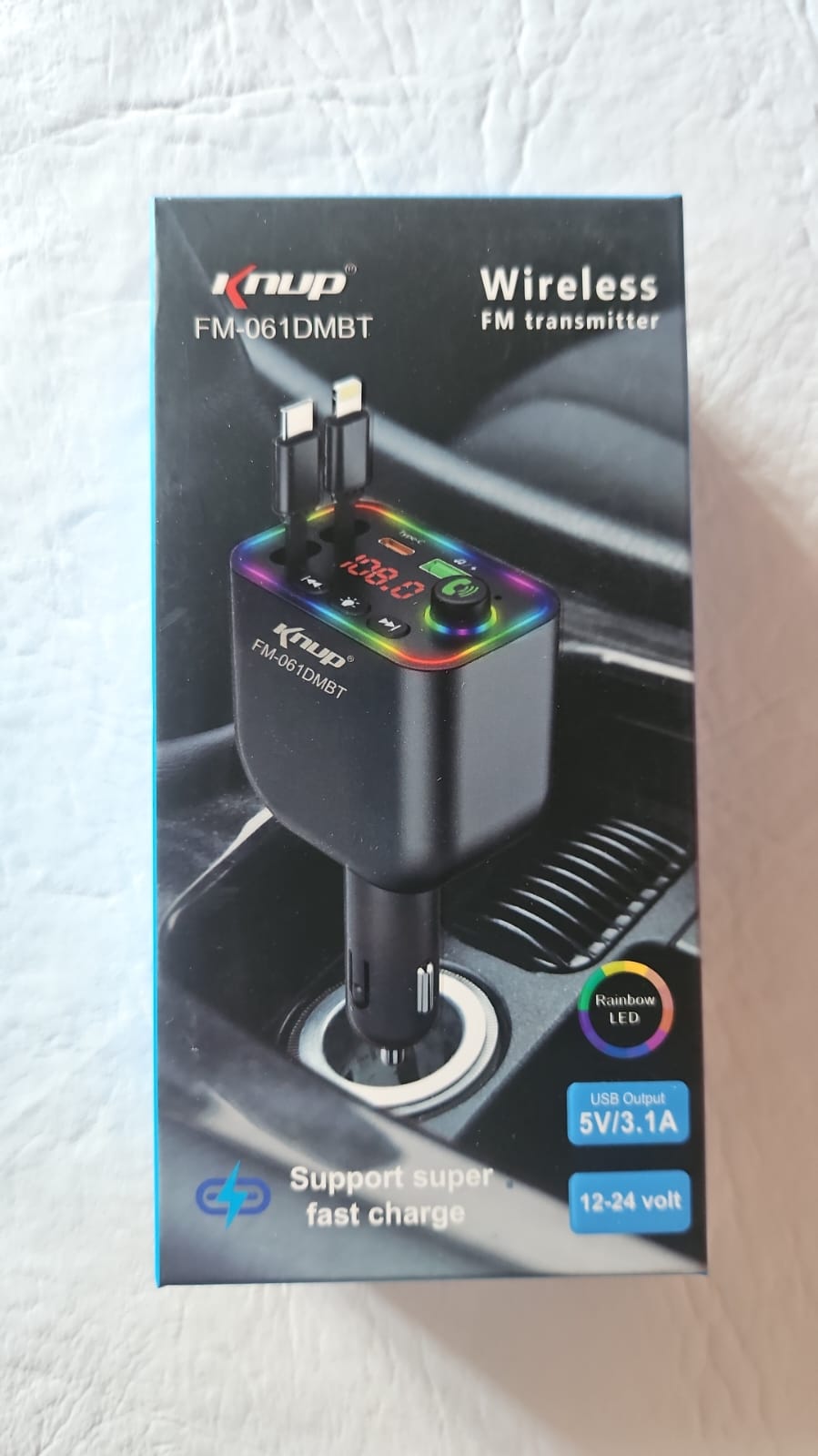 SINTONIZADOR BLUETOOTH FM-061 MBT