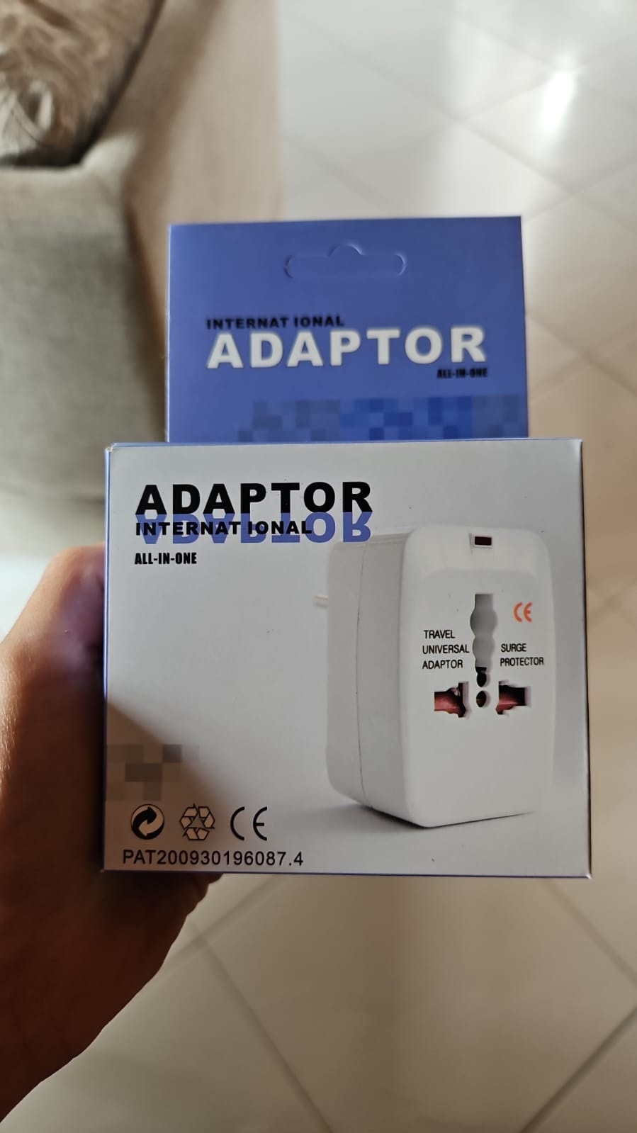 ADAPTADOR UNIVERSAL  VIAJERO