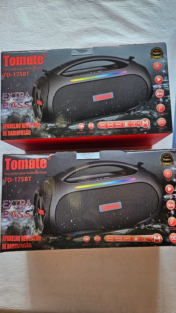 PARLANTE BAZOOKA TOMATE TO-175