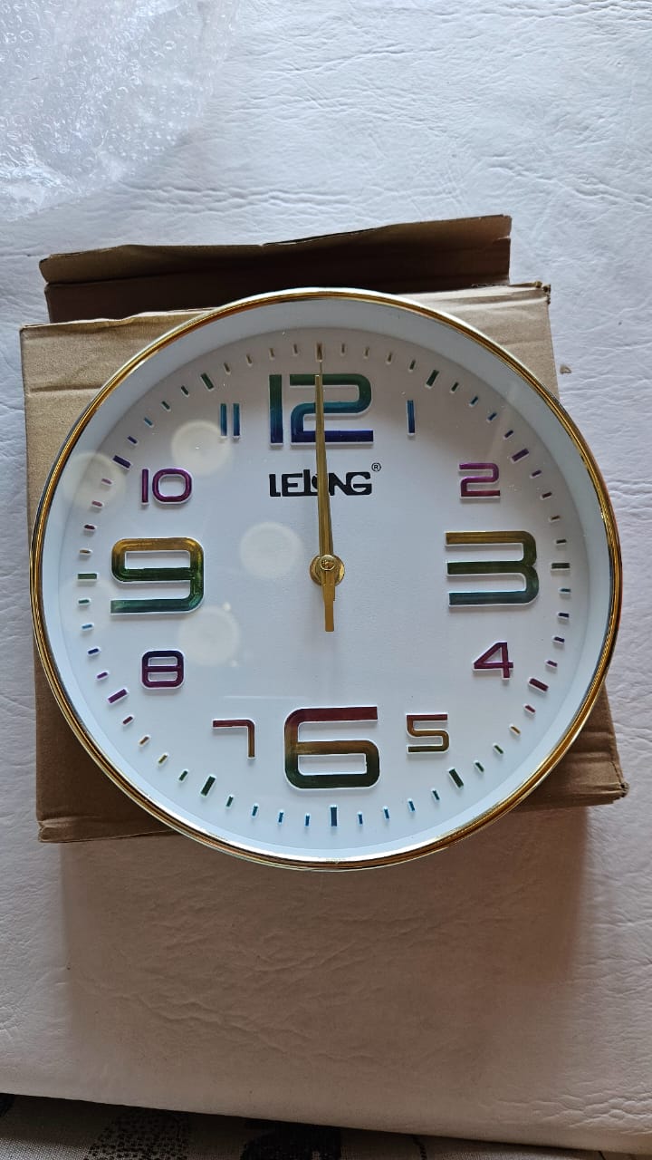 RELOJ DE PARED REDONDO LE-8110
