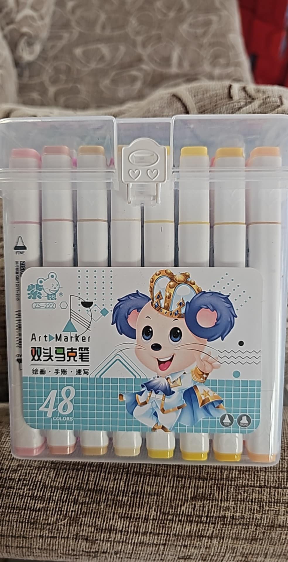 SET DE MARCADOR X 48 ZS-222