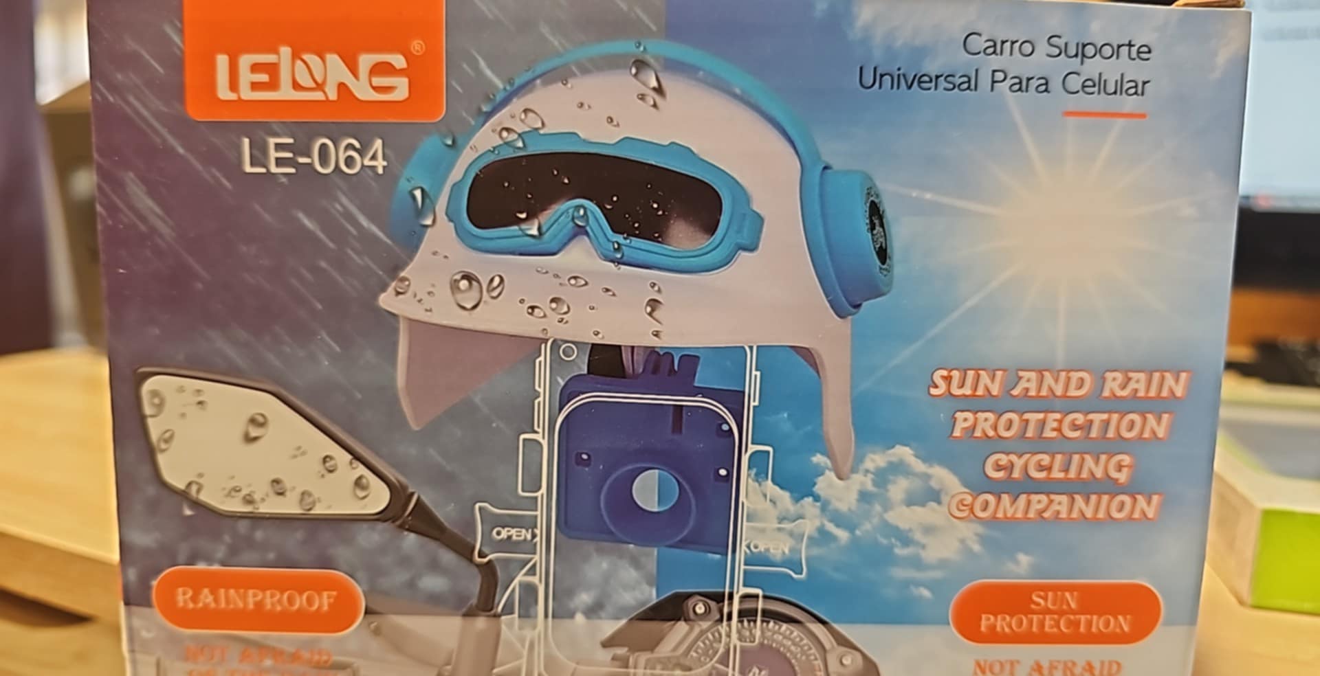 SOPORTE DE CEL CON CASCO LE-064