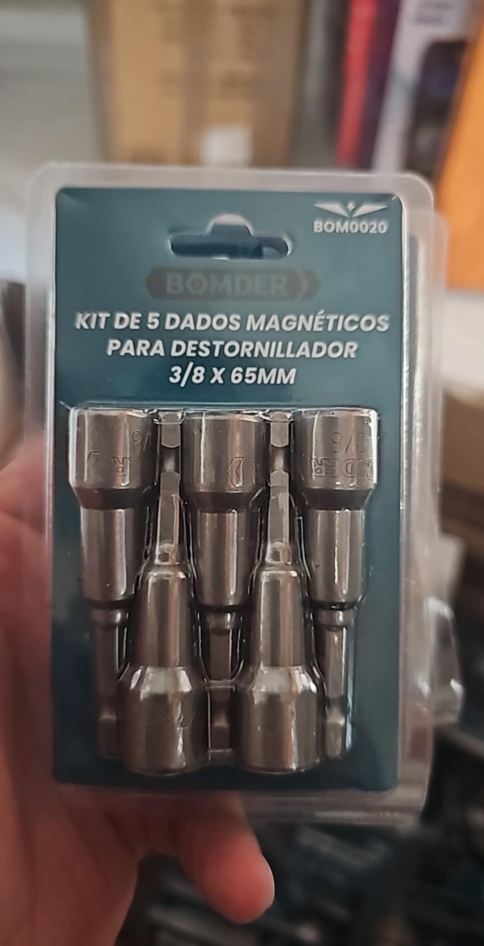KIT DE 5 DADOS MAGNETICO BOM 0020