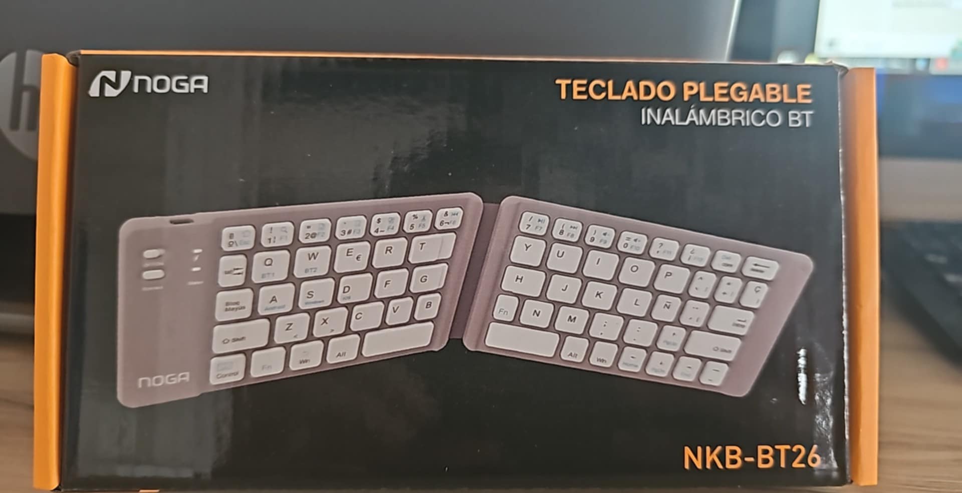 TECLADO PLEGABLE INALAMBRICO NOGA NKB-BT26