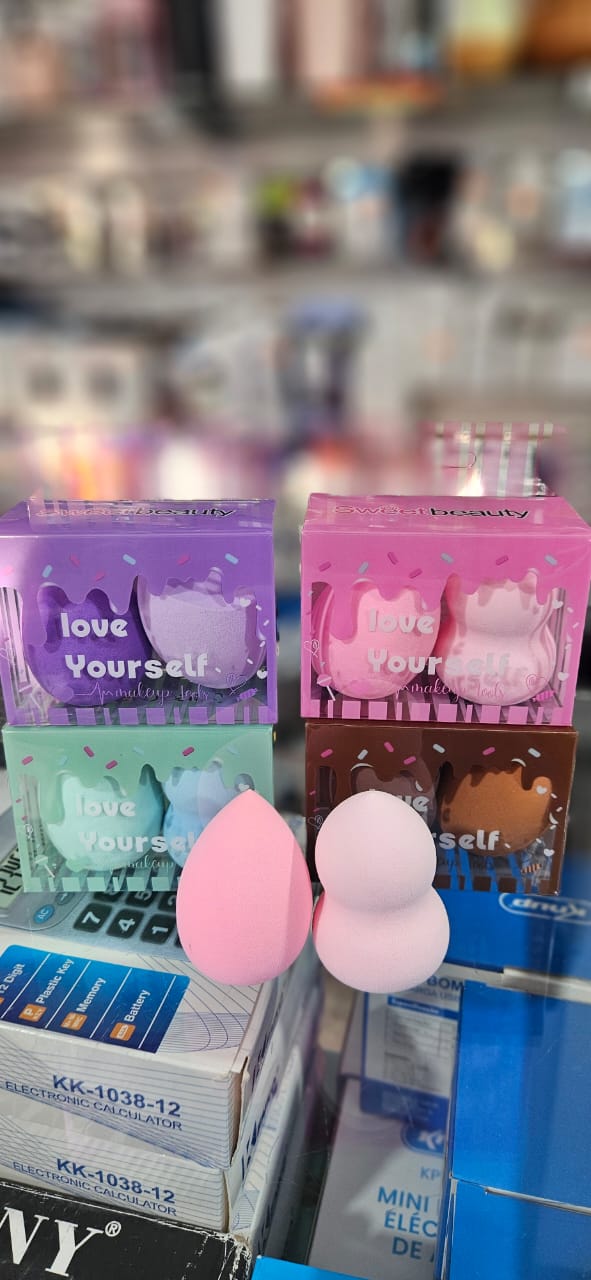 set de esponja de maquillaje
