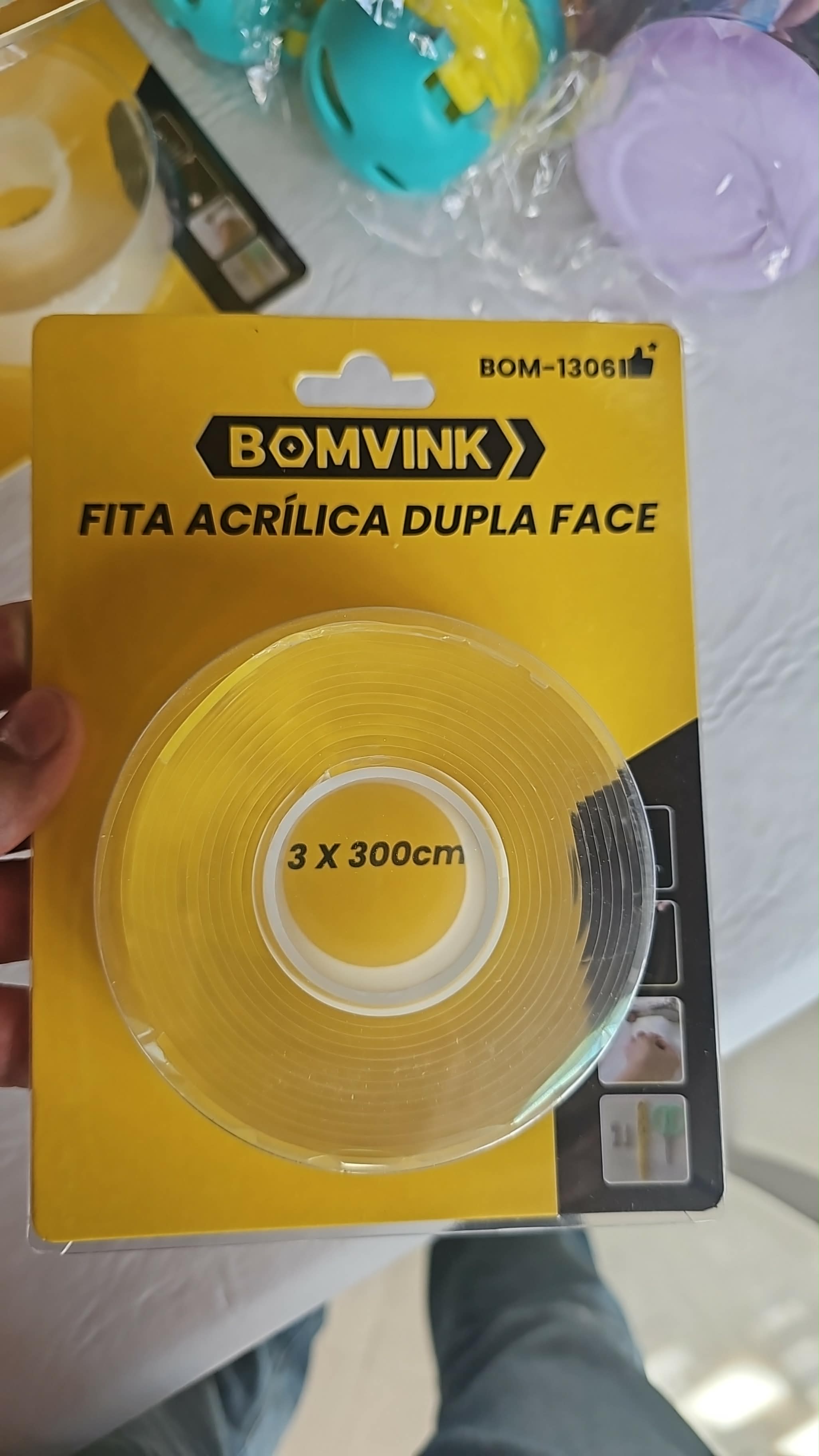 CINTA DOBLE FAS BOM-1306