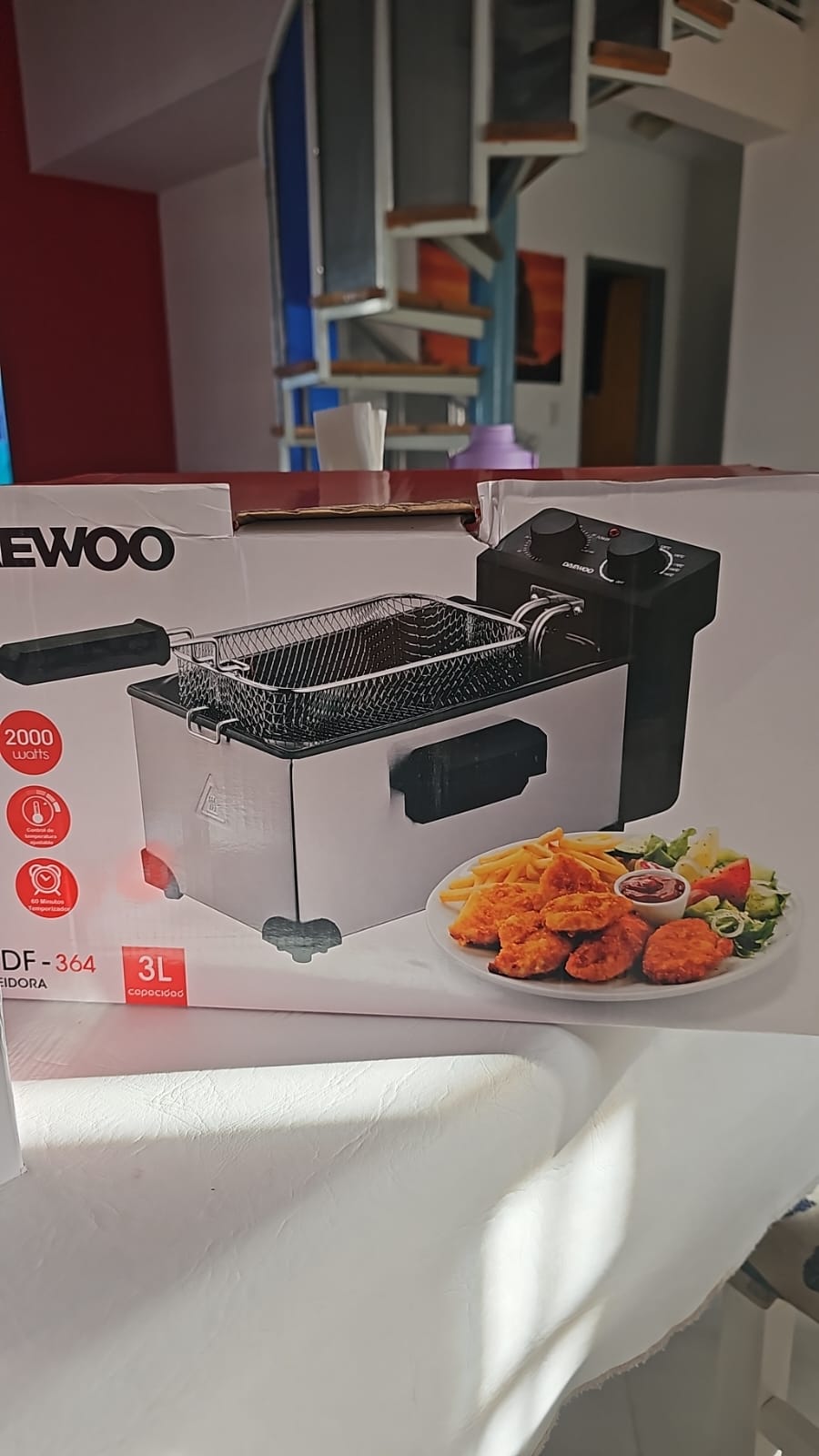 FREIDORA ELECTRICA 3L DDF-364