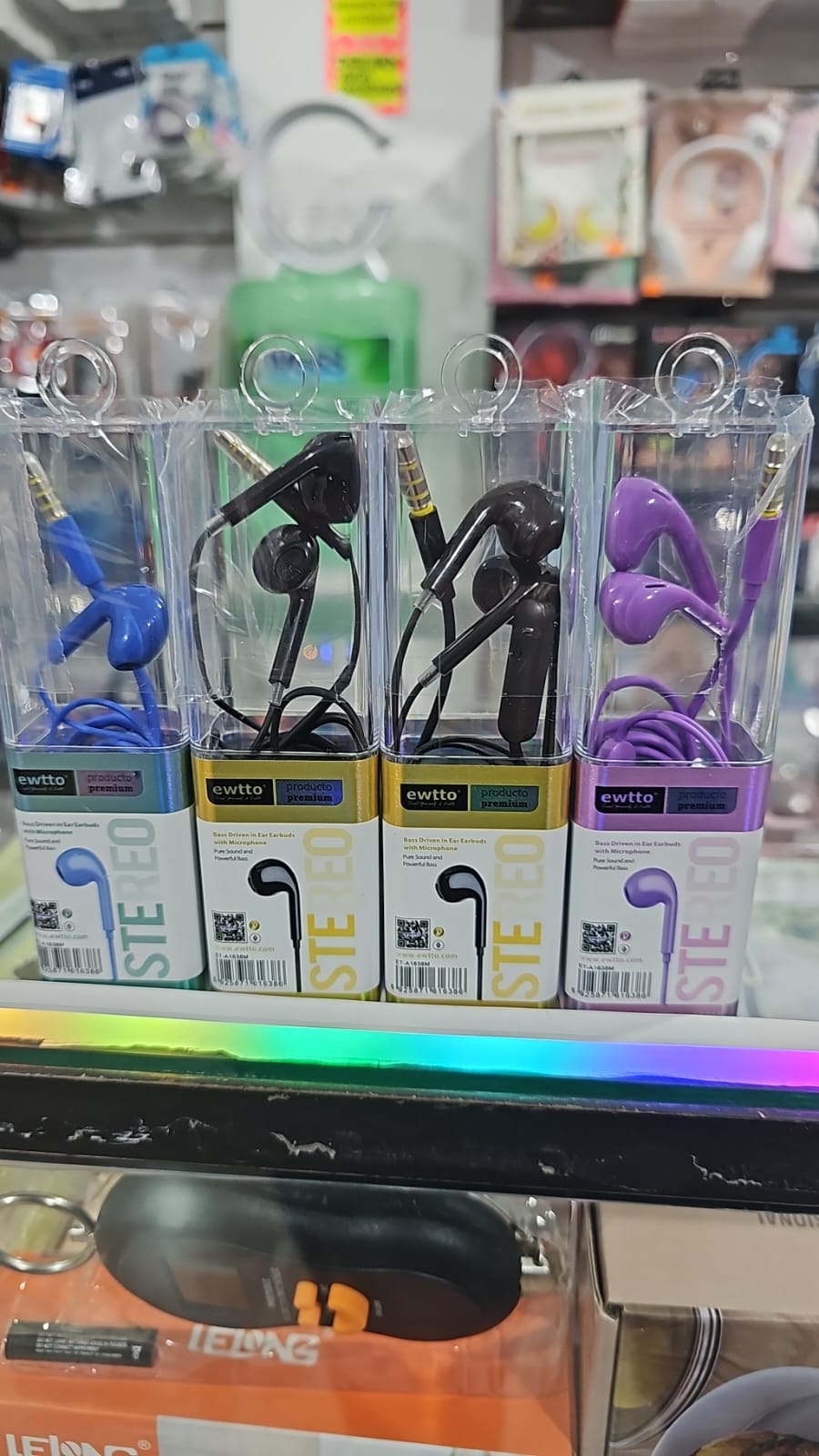 AURICULAR CON CABLE EWTTO ET-A1638M