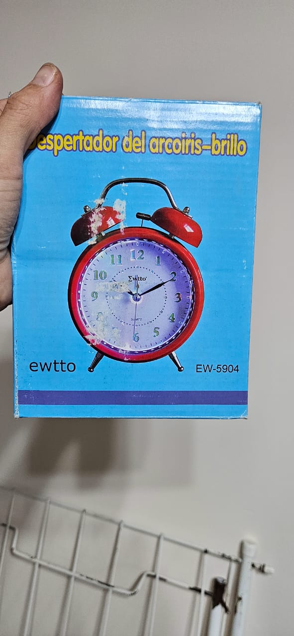 RELOJ DESPERTADOR EW -5904/8862