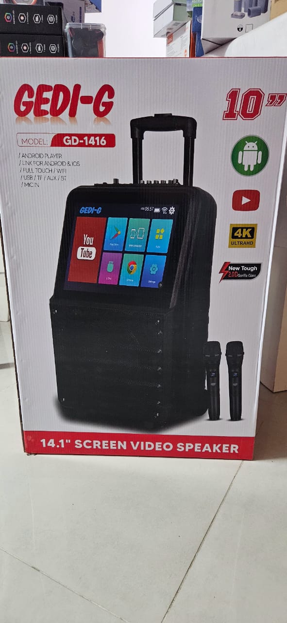 PARLANTE CON PANTALLA CHICO GD-1416