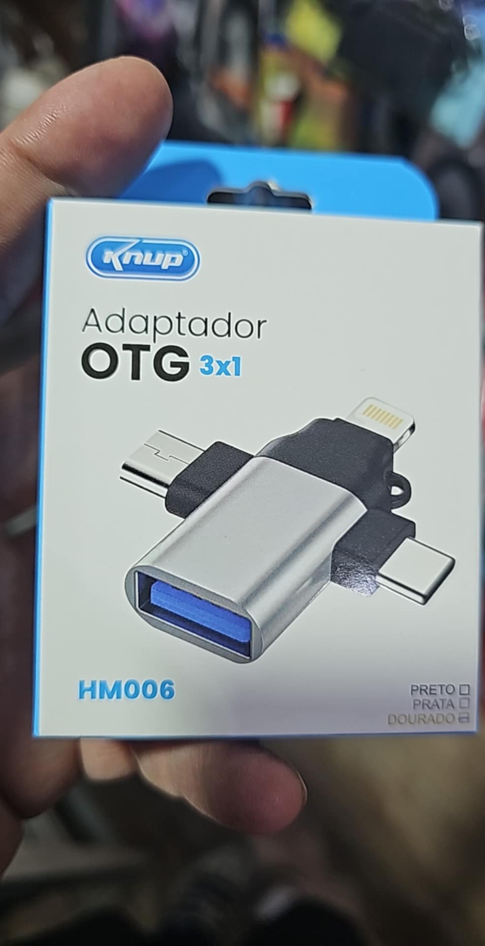 ADAPTADOR OTG 3 N 1