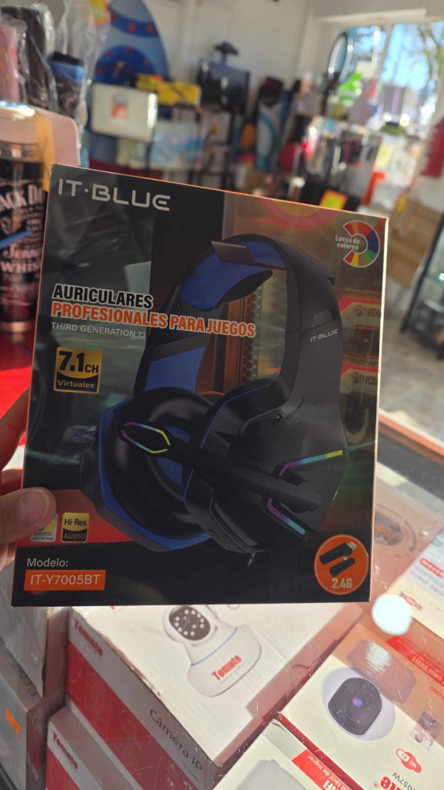 AURICULAR GAMER INALAMBRICO IT-Y7005BT