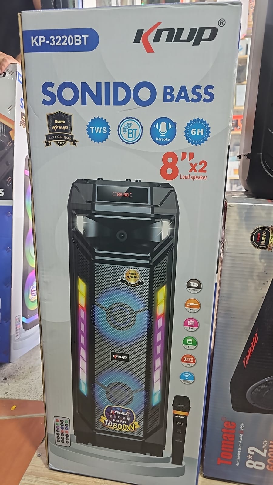 PARLANTE KNUP KP-3220BT