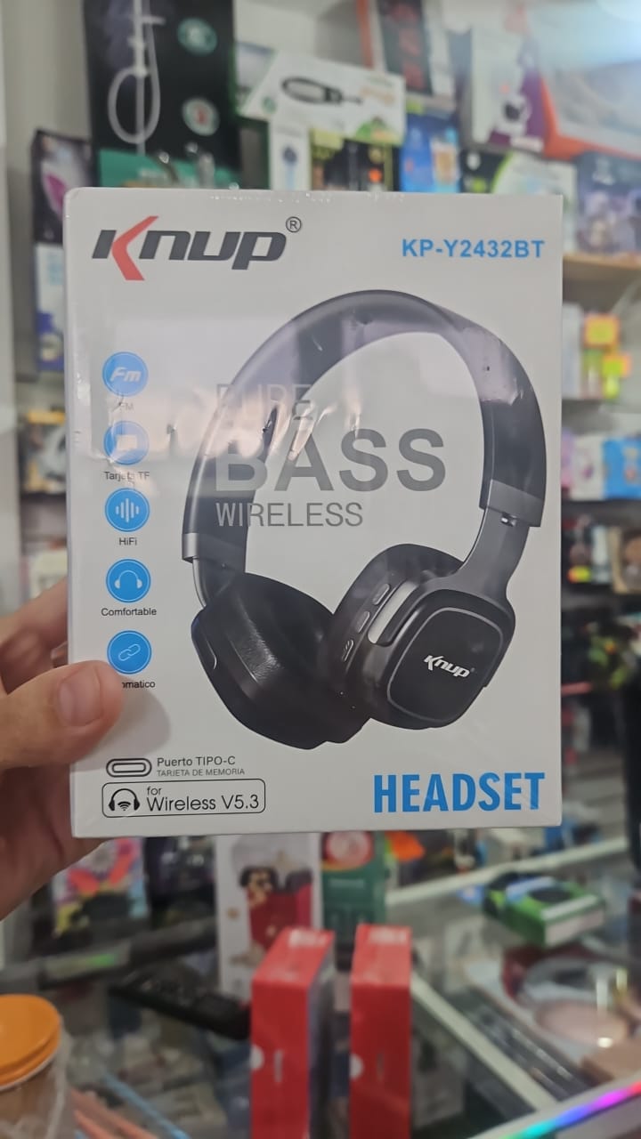 AURICULAR VINCHA  BT KP-Y2432BT